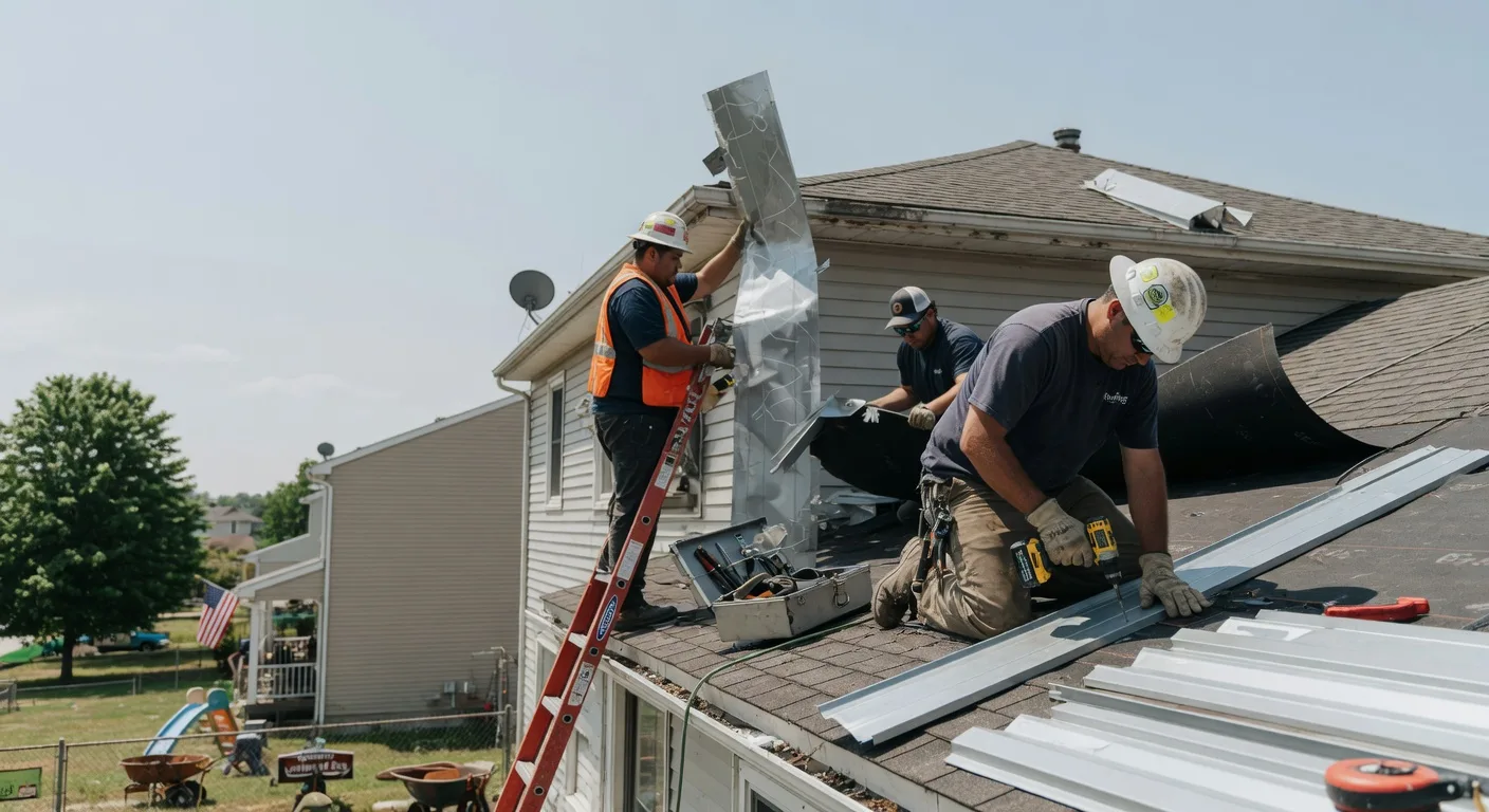 Metal Roof Repair in Osage City, KS
